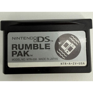 Nintendo DS Rumble Pak NTR-008 NTR-A-ZV USA